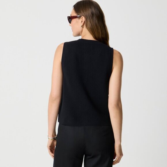 NWT J.Crew Factory Button-up Sweater-Vest - Picture 4 of 4